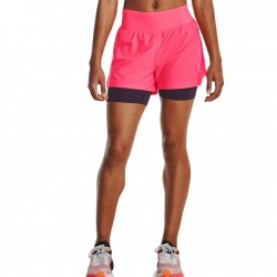 Under Armour Pantalón Corto 2 en 1 Mujer