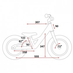 CUBE Bicicleta sin Pedales Niño