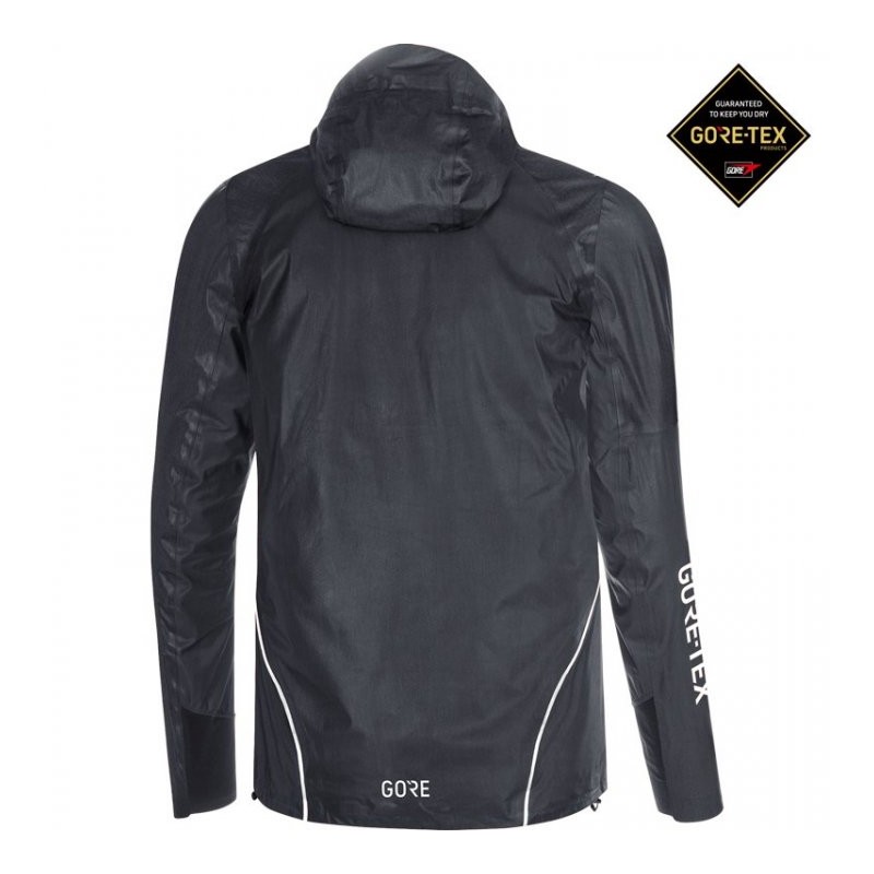 haqueta con Capucha R7 GORE-TEX SHAKEDRY™ Trail - negro 9900