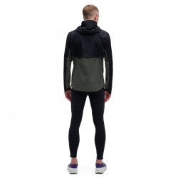 haqueta Running - Weather Jacket - Black & Shadow