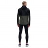 haqueta Running - Weather Jacket - Black & Shadow