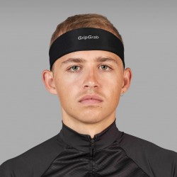 GripGrab Summer Sweatband Cinta pelo - Black