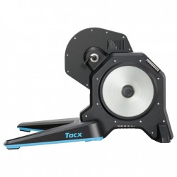 Tacx Flux 2 Pack - Rodillo Smart + Banda Pulsómetro Garmin + Alfombrilla + Tacx Premium para 6 Meses