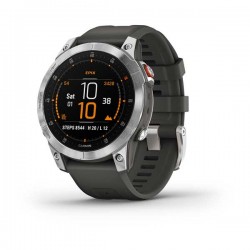 Garmin Epix GPS Smartwatch - plata/gris