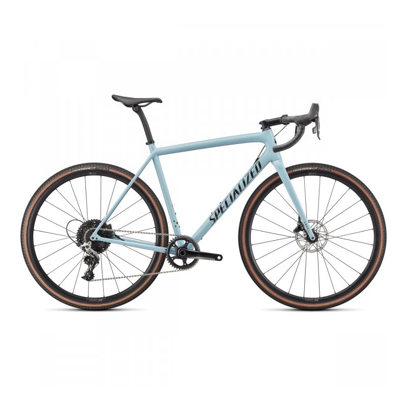 Bicicleta Gravel Carbono - 2022 - gloss arctic blue/tarmac black