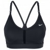 Nike Sujetador deportivo de sujeción ligera Mujer - Dri-FIT Indy - negro/negro/blanco CZ4456-010