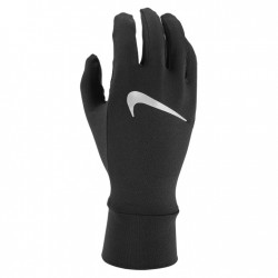 Nike Fleece Running Guantes Mujer - negro/negro/plata 082