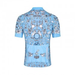 334 MAILLOT CYCOLOGY VELO TATTO AZUL