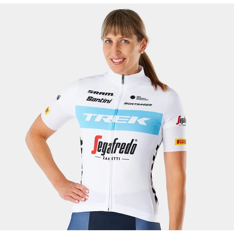 337 MAILLOT SANTINI TREK-SEGAFREDO COMPETICIÓN REPLICA MUJER