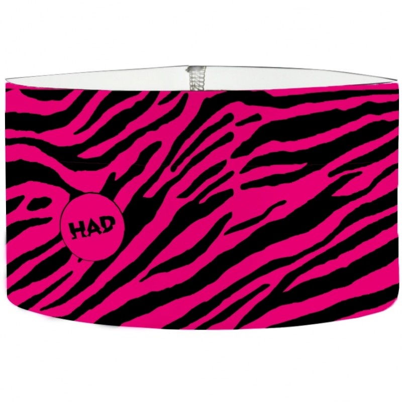 H.A.D. Cinta Cabeza - Brushed Tec - Slim - Zebra Pink