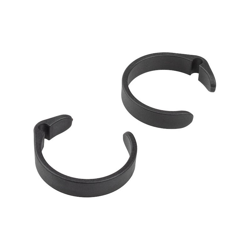 Jagwire Clip Anillos para Guiar los Cables de Control en la E-Bike - 28,0 - 31,8mm | 10 Pieza