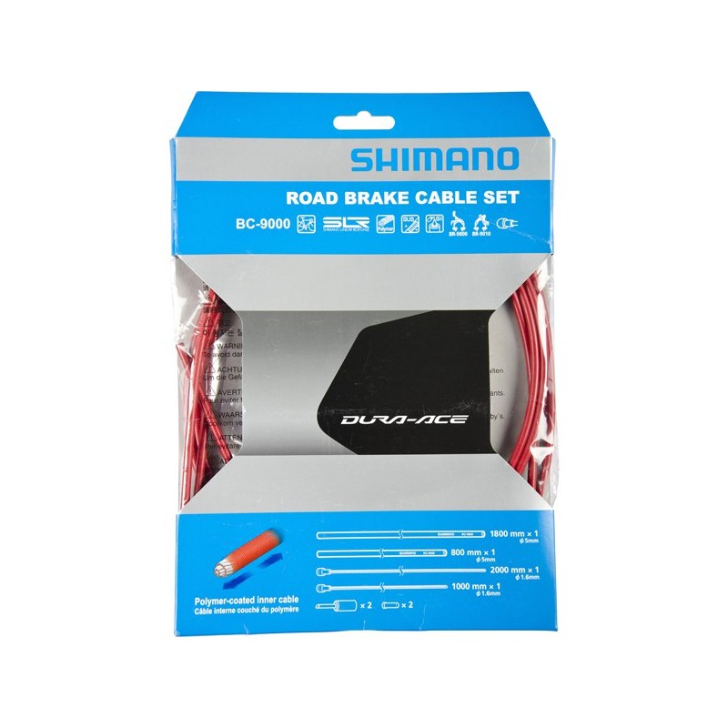 Shimano Dura Ace BC-9000 Polymer Brake Cable Set - FW + RW