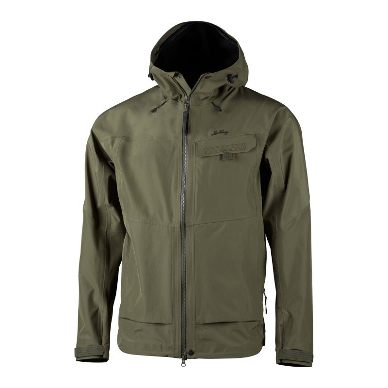 Lundhags Laka Chaqueta impermeable para hombre - Forest Green 604