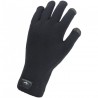 SealSkinz Guantes de Punto Impermeables - All Weather Ultra Grip - Negro