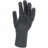 SealSkinz Guantes de Punto Impermeables - All Weather Ultra Grip - Negro