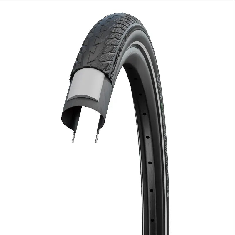 1208 CUBIERTA SCHWALBE DELTA CRUISER PLUS 28x1.40, 700x35C HS431 PUNCTUREGUARD TWINSKIN RIGIDA