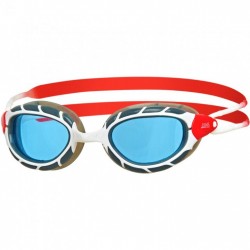 Zoggs Gafas Natación - Predator - Lentes Tintadas: Azul - Blanco/Rojo