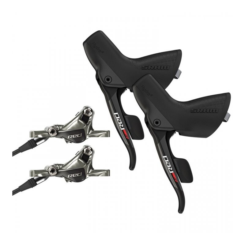 SRAM RED HRD Shift-Brake Control + Hydraulic Disc Brakes - Postmount - Set 2x11-speed / front+rear