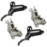 SRAM Freno de Disco - Code Stealth - Ultimate | 4 Pistones | C1 - Set (Delantero + Trasero) | Black