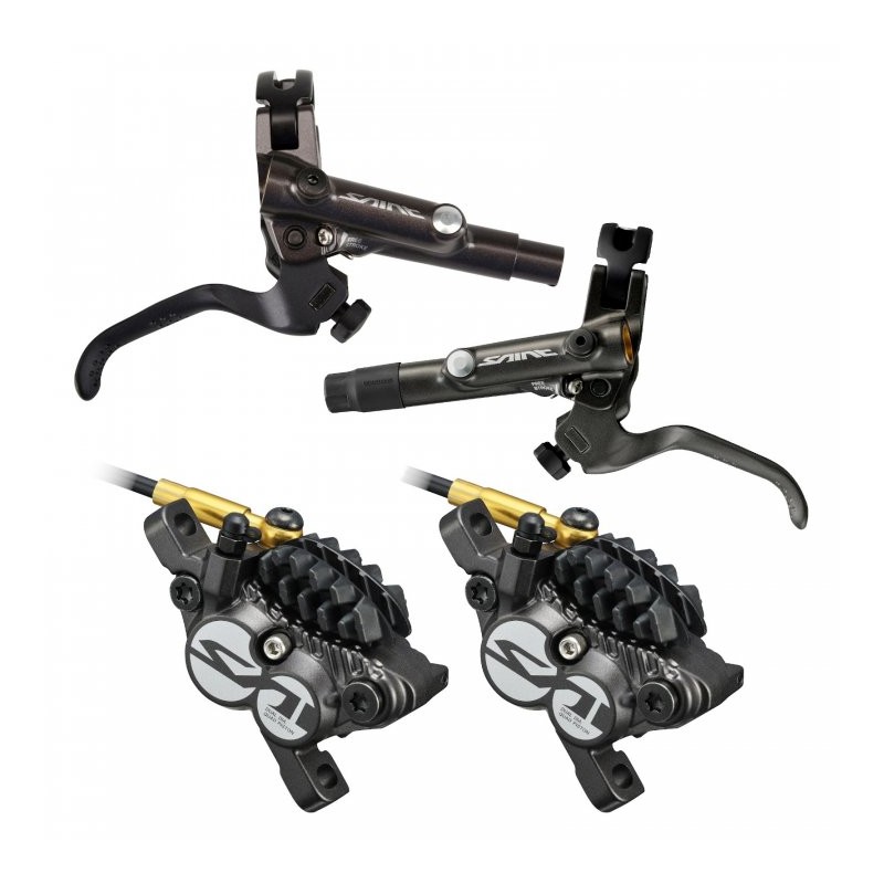 Shimano Saint BL-M820 + BR-M820 Hydraulic Disc Brake - I-Spec B - J-Kit - Set FW + RW