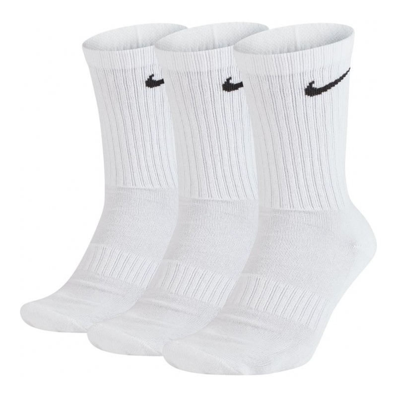 Nike Cushion Crew Calcetines (3 Pares) - Everyday - blanco/negro SX7664-100