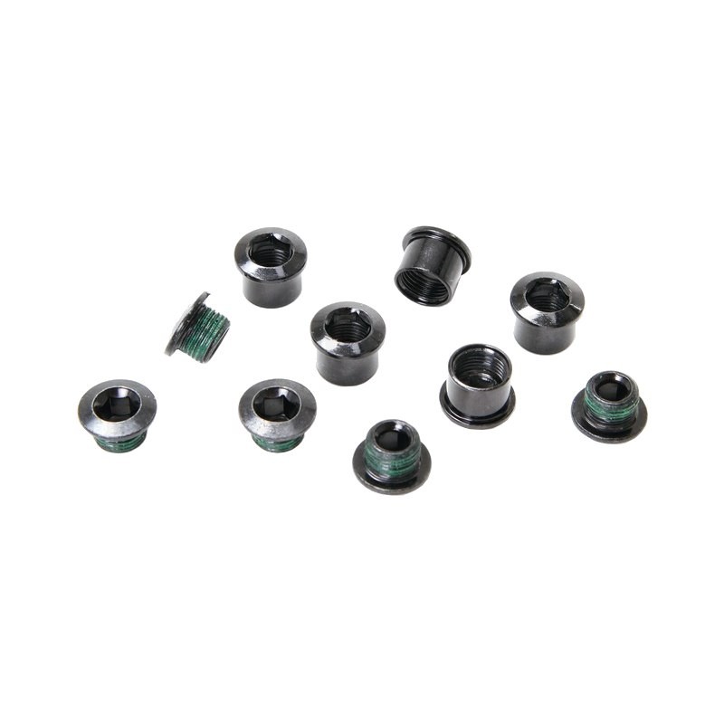 SRAM Chainring Bolts for Double Cranksets - Steel - black