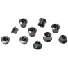 SRAM Chainring Bolts for Double Cranksets - Steel - black