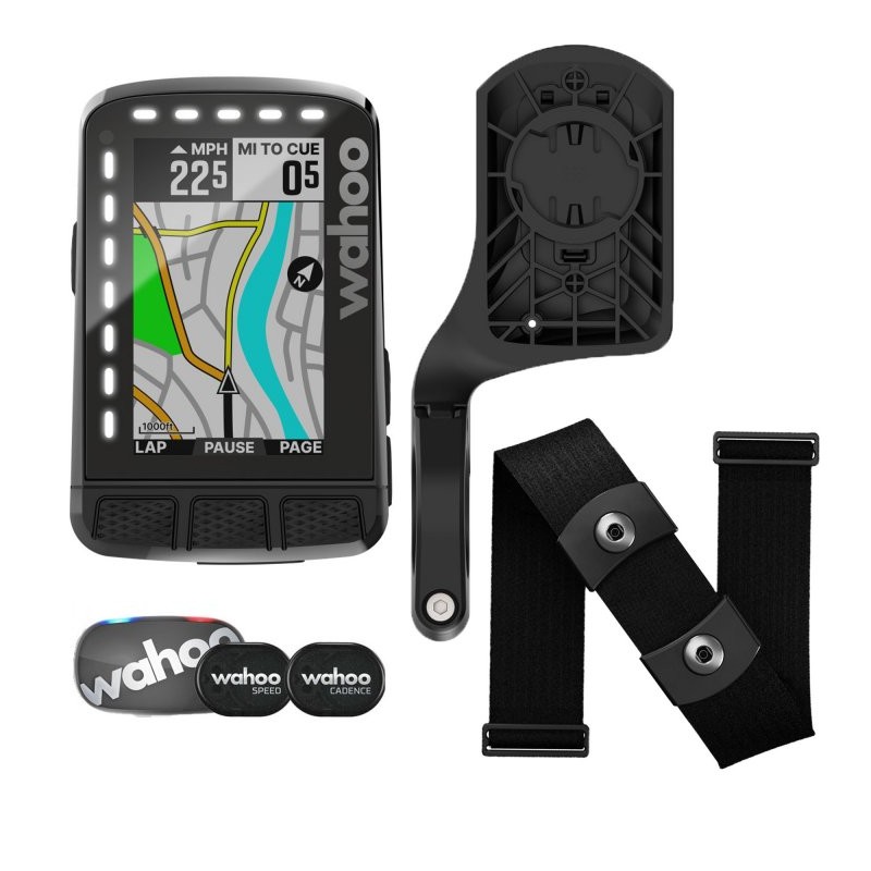 Wahoo ELEMNT ROAM 2 GPS + TICKR 2 + RPM - Bundle Ciclocomputador