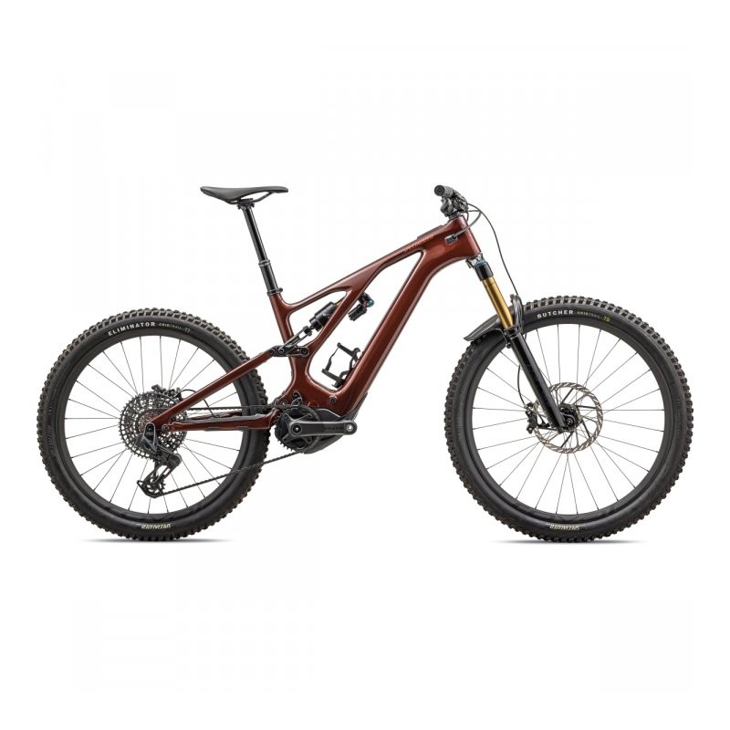 007 Specialized Bicicleta Eléctrica de Montaña Carbono - TURBO LEVO PRO - 2024 - gloss rusted red / satin redwood