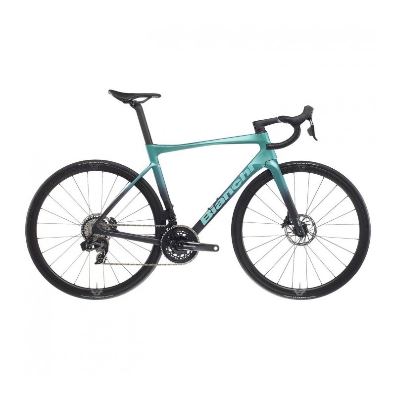 008 Bianchi Bicicleta Carretera Carbono - Force AXS - SPECIALISSIMA PRO - 2024 - carbon / CK16 metallic / CK16