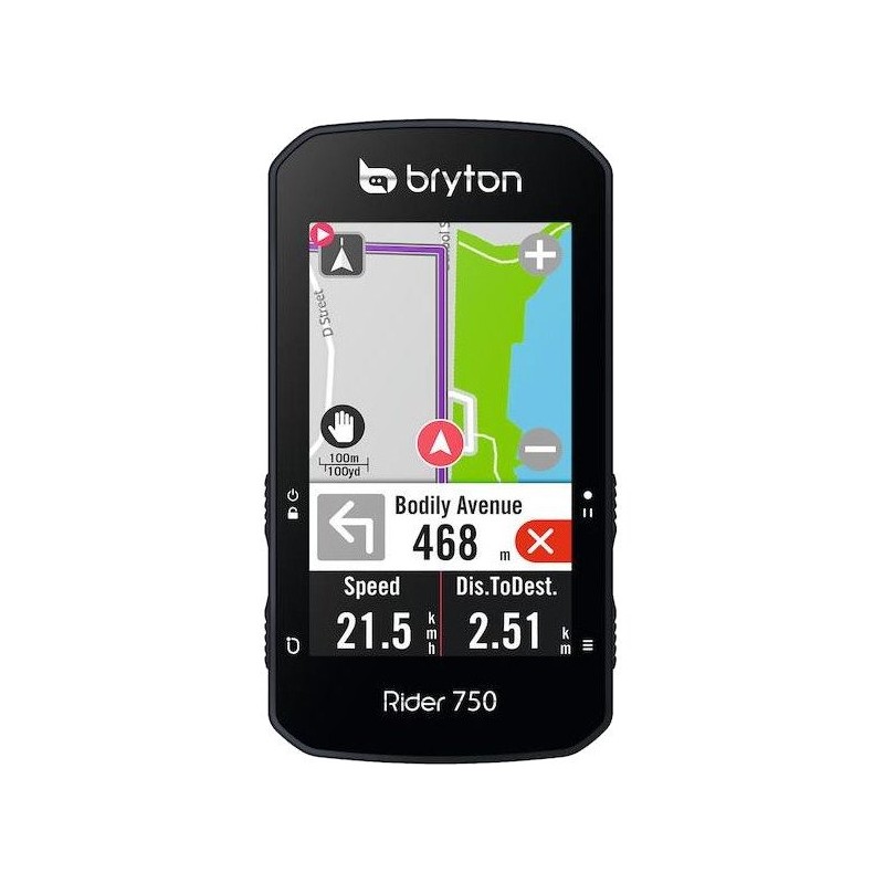 Bryton Ciclocomputador GPS - Rider 750 E - negro