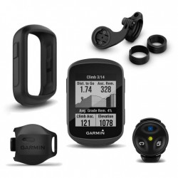 Garmin Edge 130 Plus Pack de Bicicleta de Montaña GPS Ciclocomputador + Sensor de Velocidad + Remoto