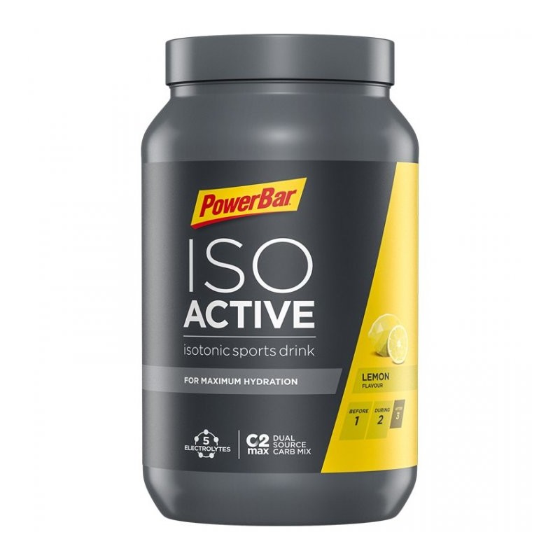 024 Powerbar Isoactive - Bebida Isotónica en Polvo - 1.32kg