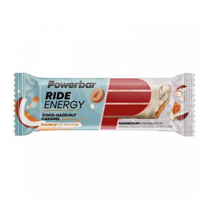 026 Powerbar Ride Energy - Barrita de Proteínas de Carbohidratos - Fecha de consumo preferente 30-05-2024 - 18x55g