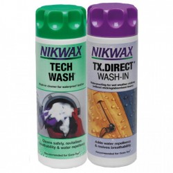 032 Nikwax Tech Wash + TX Direct Set 2 x 300ml