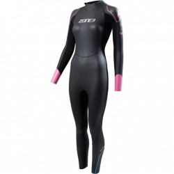 071 Zone3 Neopreno Mujer - Aspect Breaststroke - black/pink